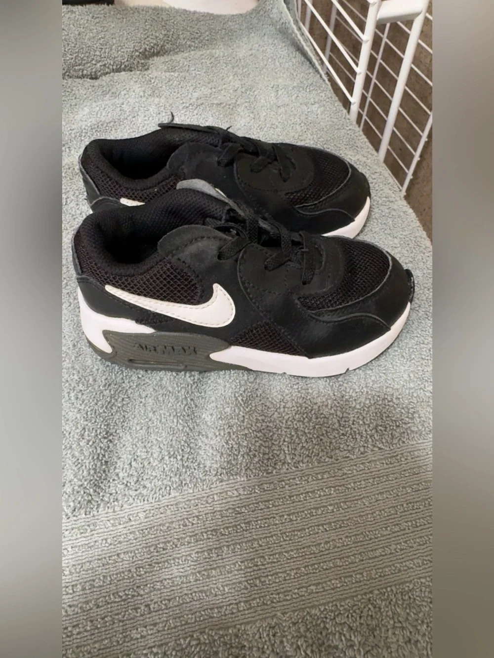 Nike Black and White Low-Top Sneakers
